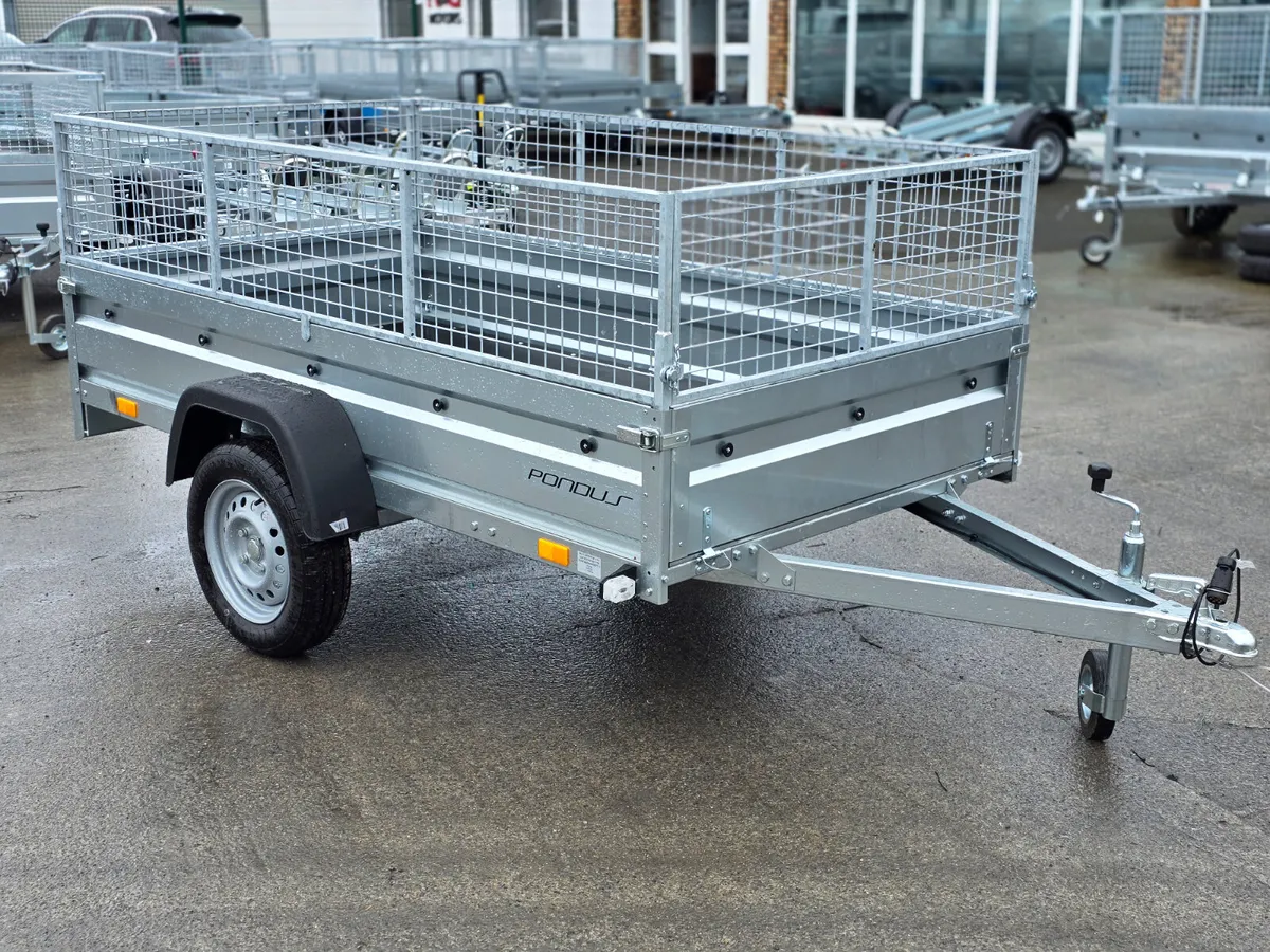 Single axle trailer 750kg - Image 1