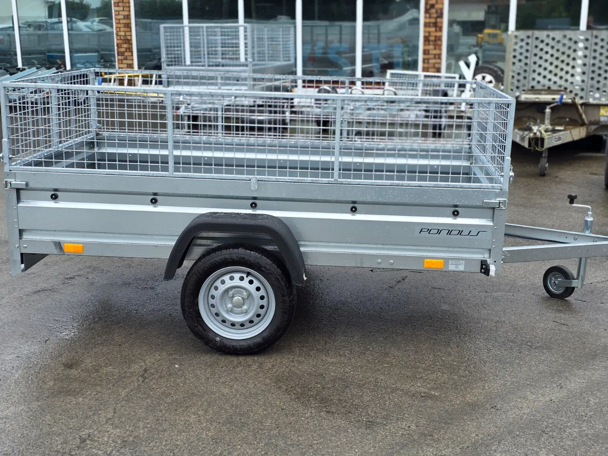 Single axle trailer 750kg - Image 2