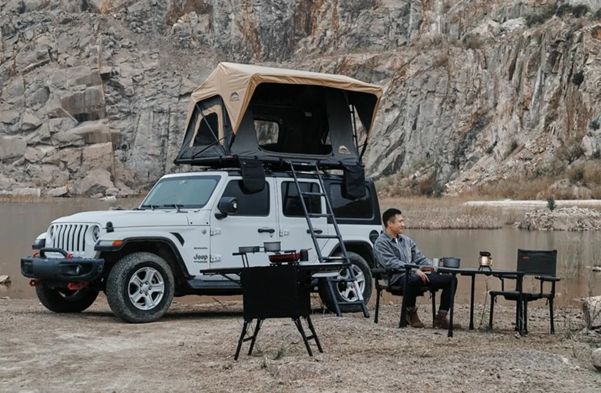 Roof tent WildLand NormandyAuto 120 - Image 3