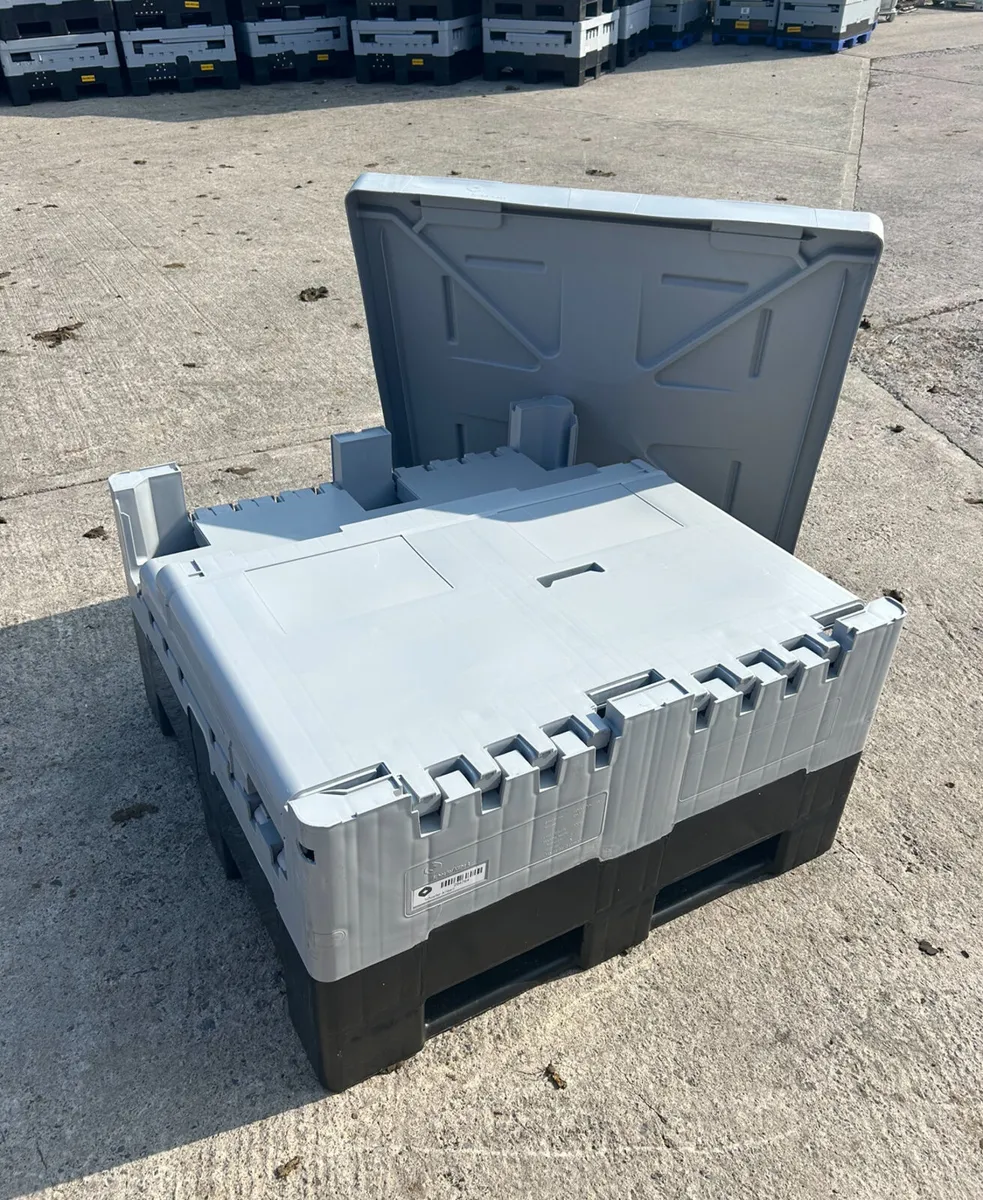 Foldable plastic storage boxes Dolav style 📦♻️ - Image 2