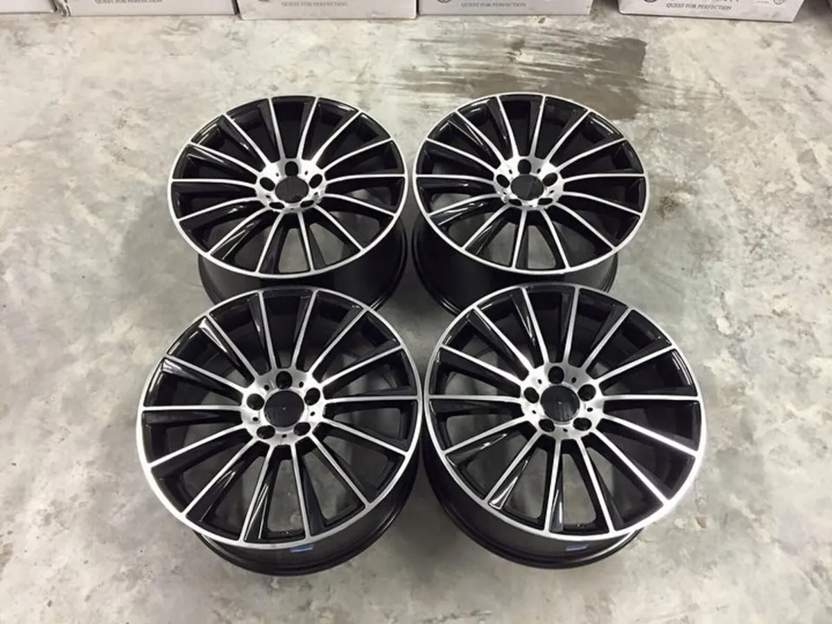 19 20" Inch Twist Mercedes Alloys 5x112 C E Class - Image 1