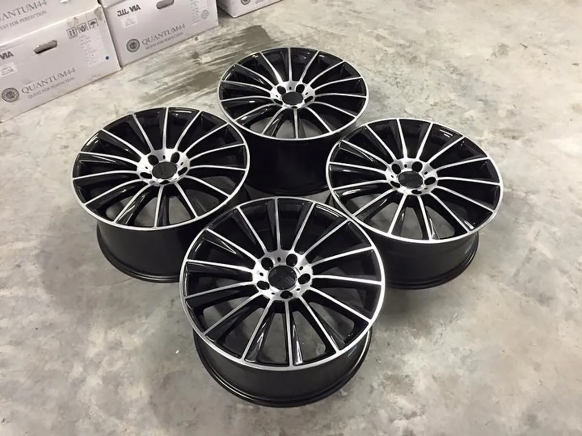 19 20" Inch Twist Mercedes Alloys 5x112 C E Class - Image 3