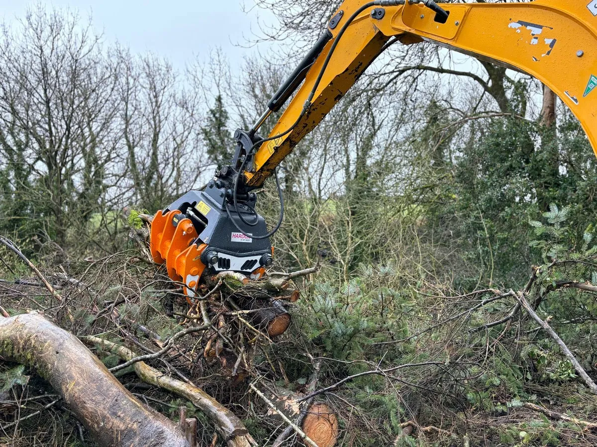 SX Excavator Grapple, Timber Grab, Log Grab - Image 3