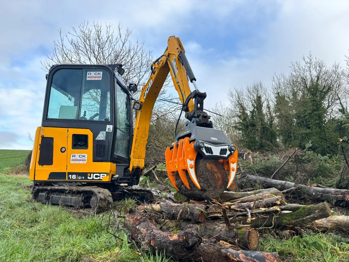 SX Excavator Grapple, Timber Grab, Log Grab - Image 4