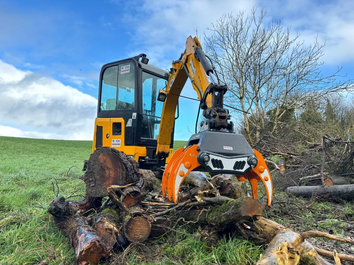 SX Excavator Grapple, Timber Grab, Log Grab - Image 1