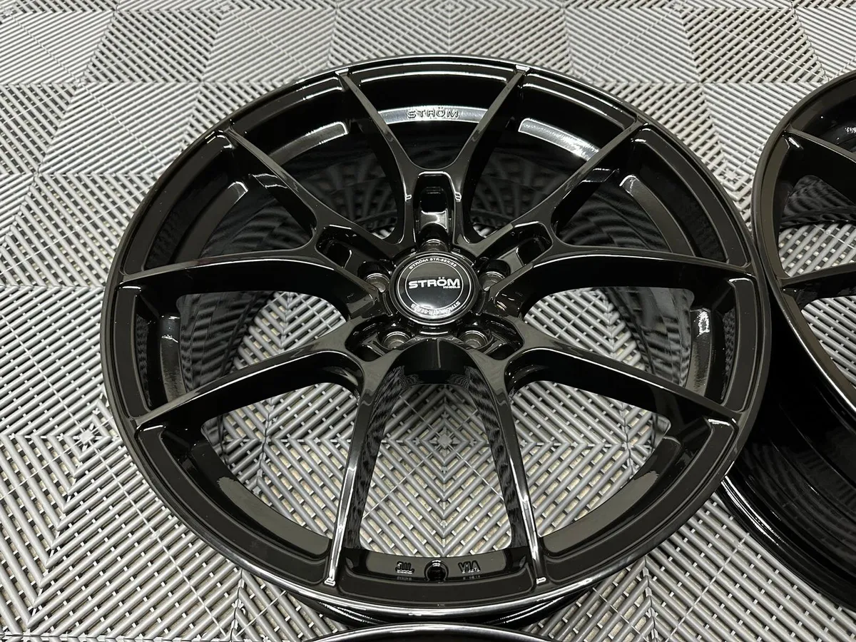 18 19" Strom F1 Alloys Audi A3 A4 A6 Q3 Q5 5X112 - Image 4