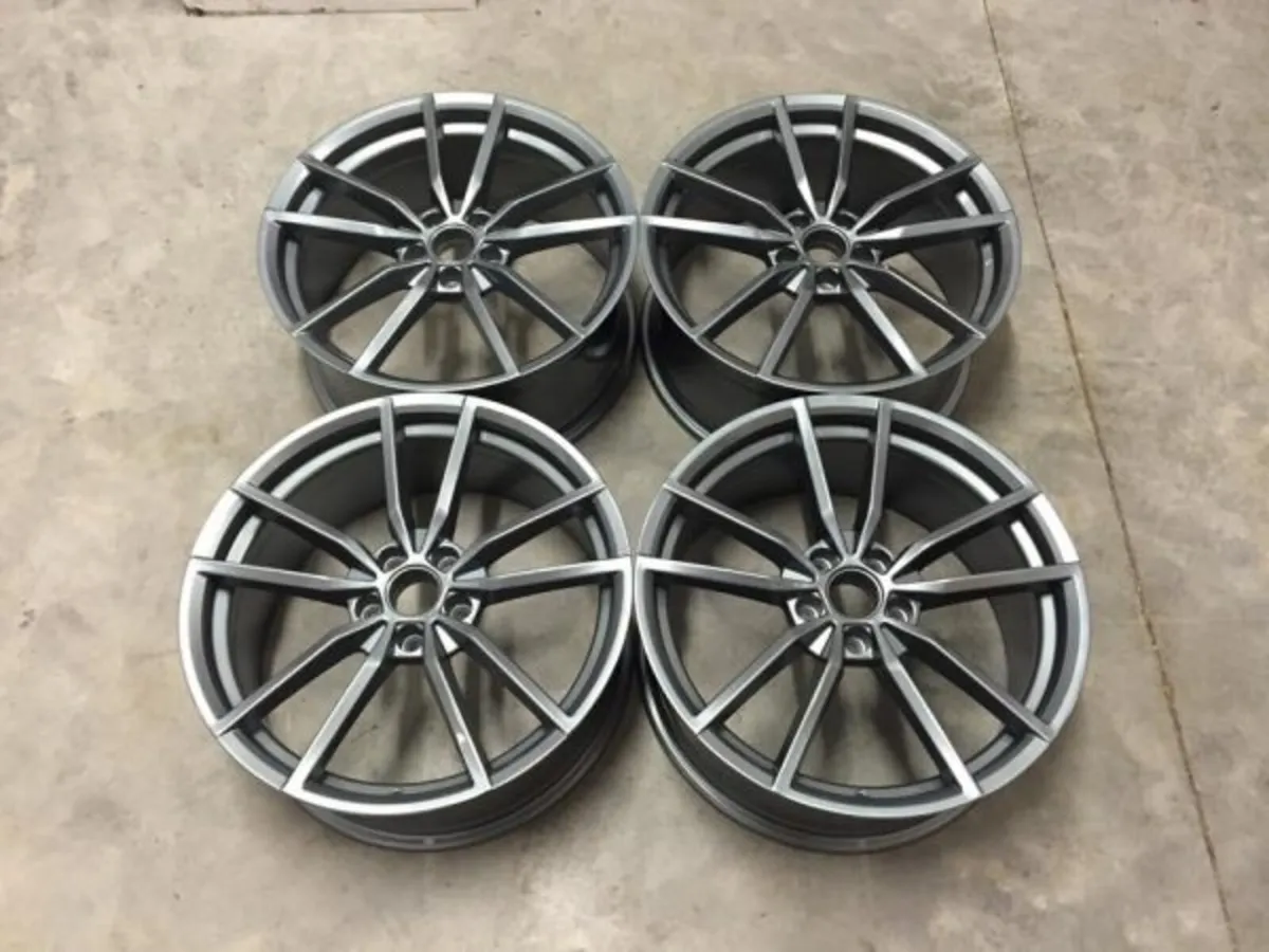 18 19" Inch VW Pretoria style Alloys 5x112 Golf R - Image 1