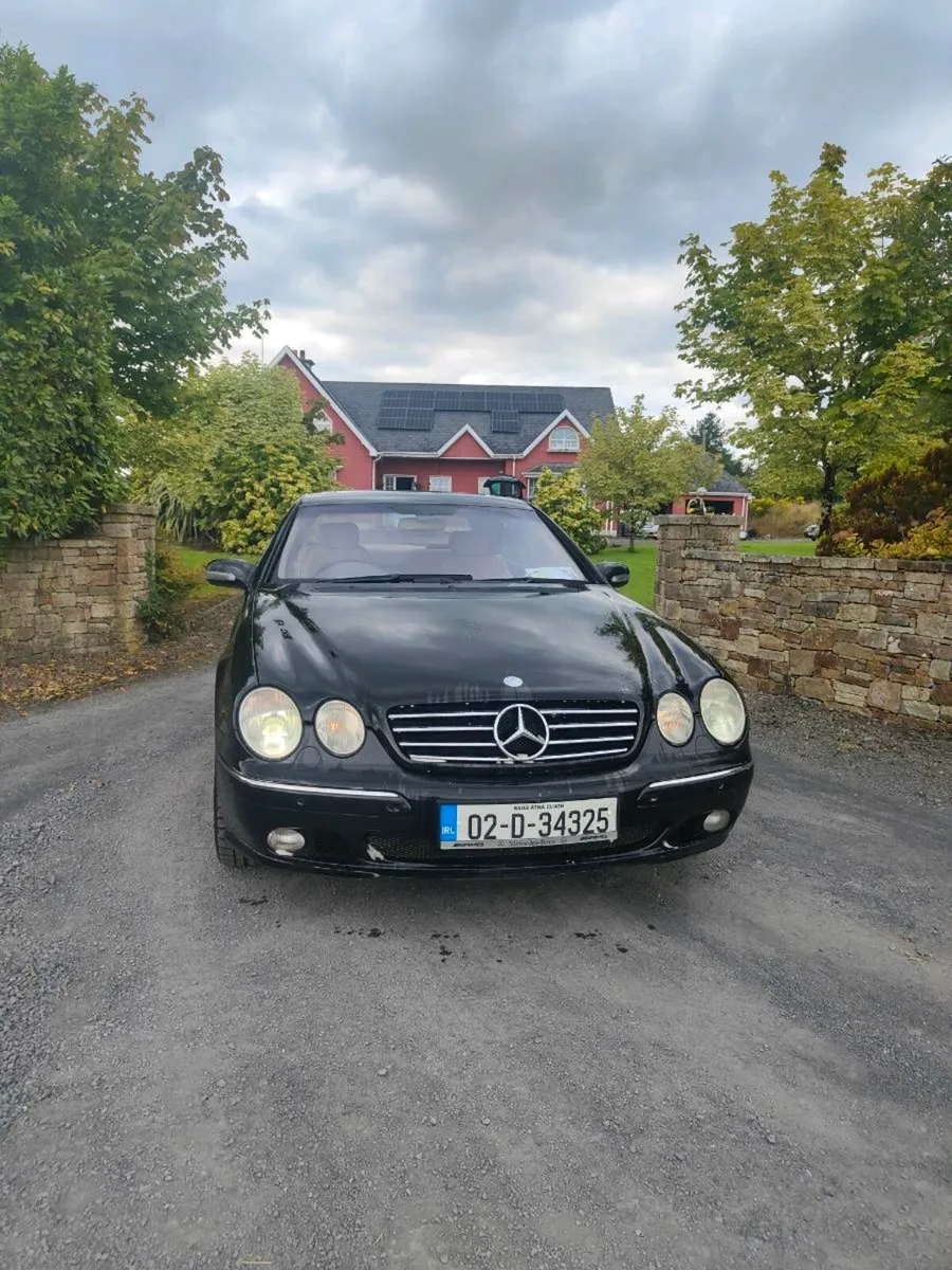 Mercedes Cl 500 €100000 new 2002 classic Insurance - Image 1