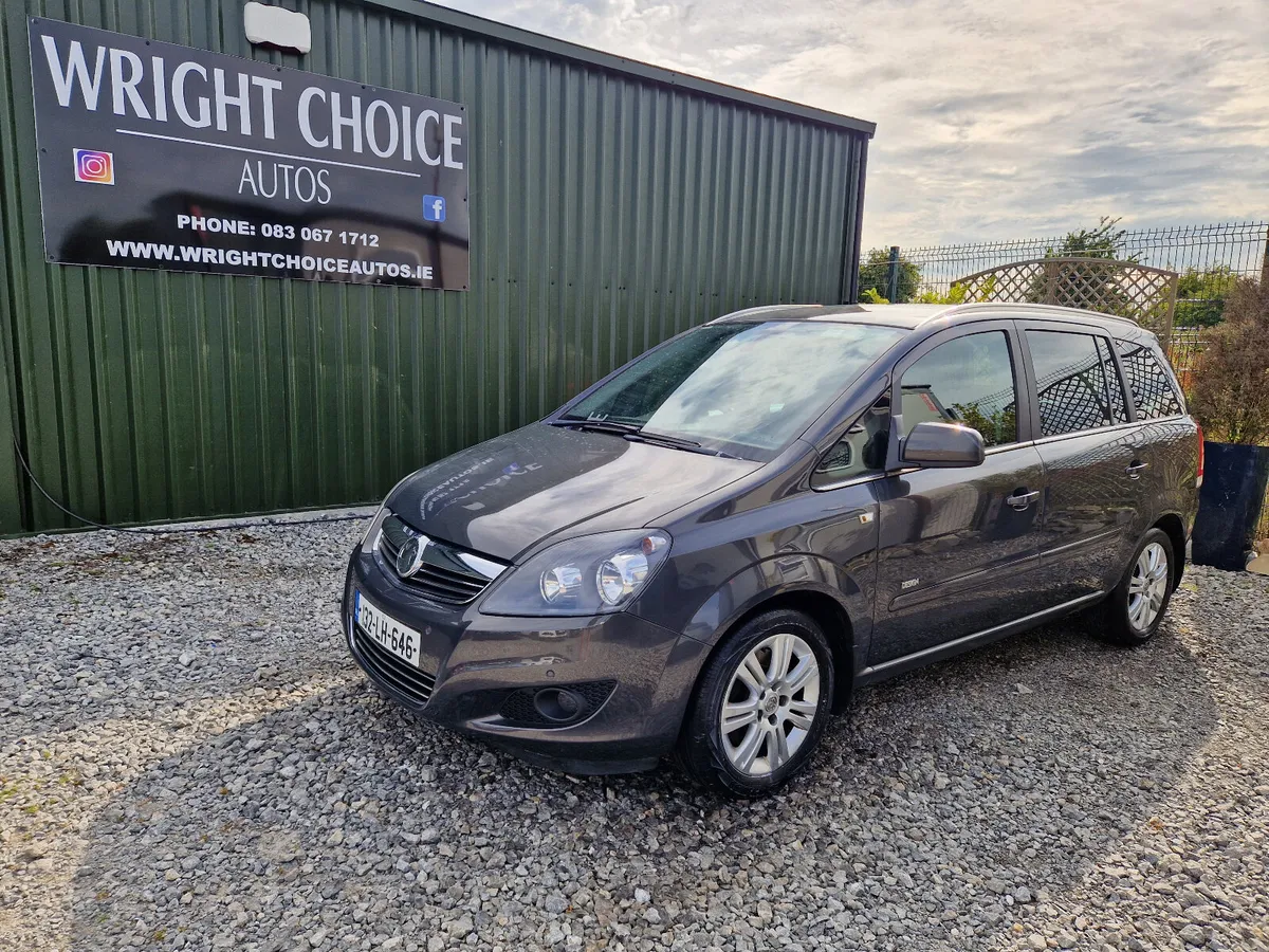 2013 Opel/Vauxhall Zafira  1.7 Cdti Nct 08/25 - Image 1