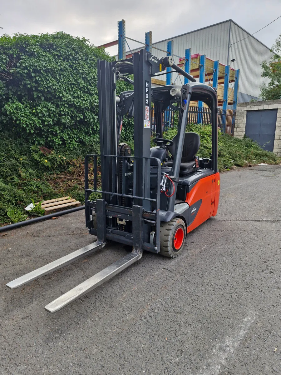 Linde E20L-02 "EX" Forklift_2018 (3020 h) - Image 2