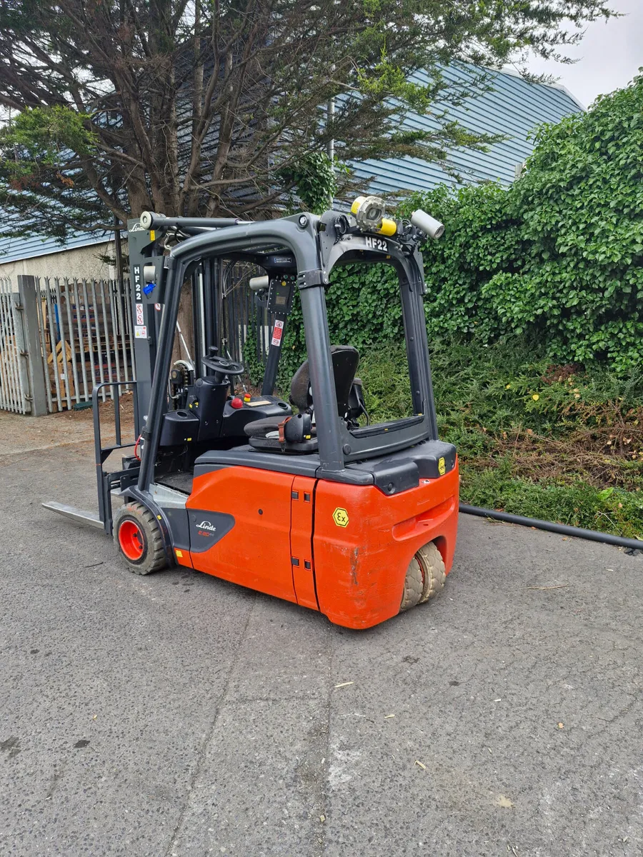 Linde E20L-02 "EX" Forklift_2018 (3020 h) - Image 4