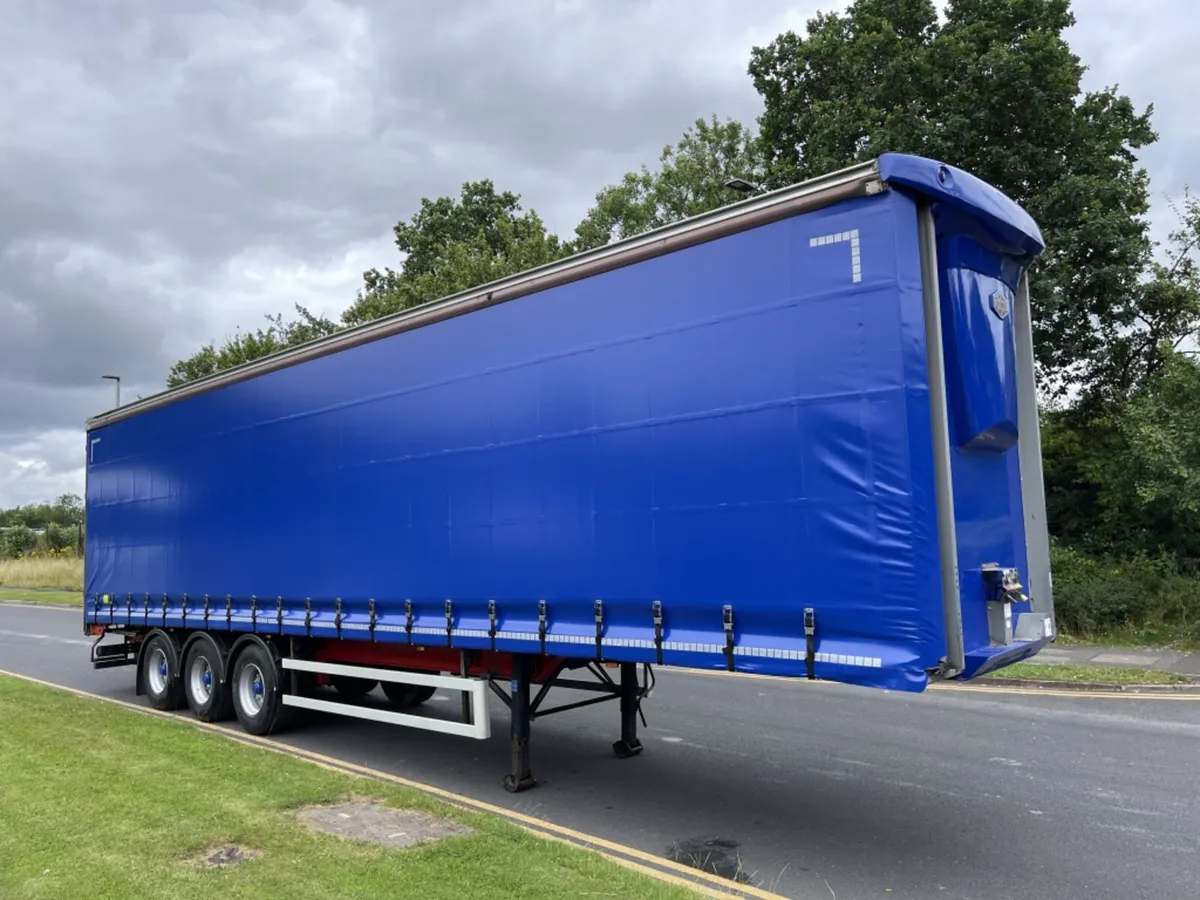 CARTWRIGHT 4556MM TRI-AXLE CURTAINSIDE TRAILER - Image 2