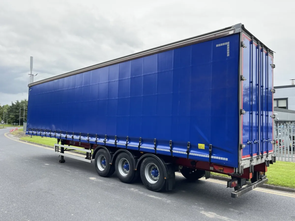 CARTWRIGHT 4556MM TRI-AXLE CURTAINSIDE TRAILER - Image 4