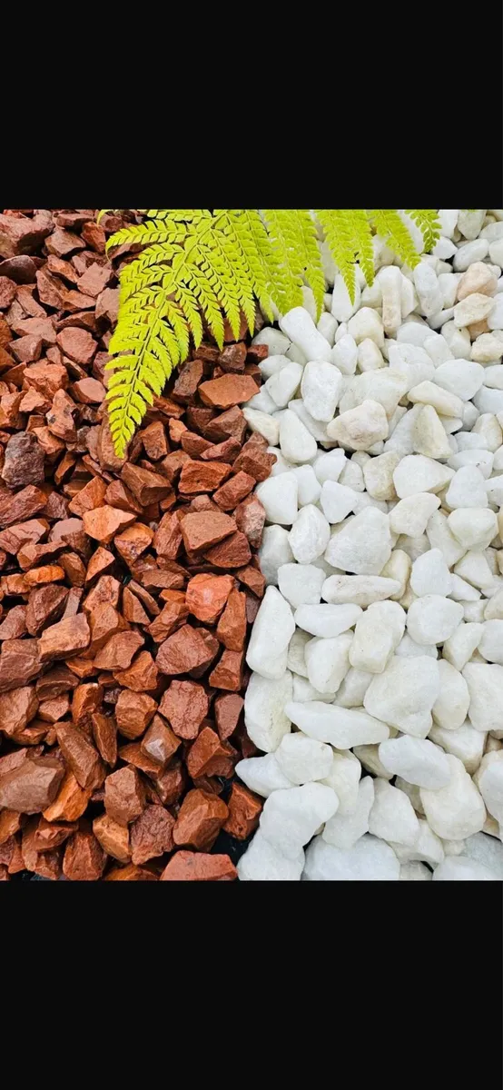 Memorial stones, polished grave pebbles - Image 1