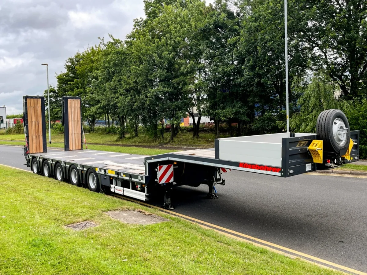 2025 KASSBOHRER 5 AXLE EXTENDER LOADER 9FT WIDE - Image 1