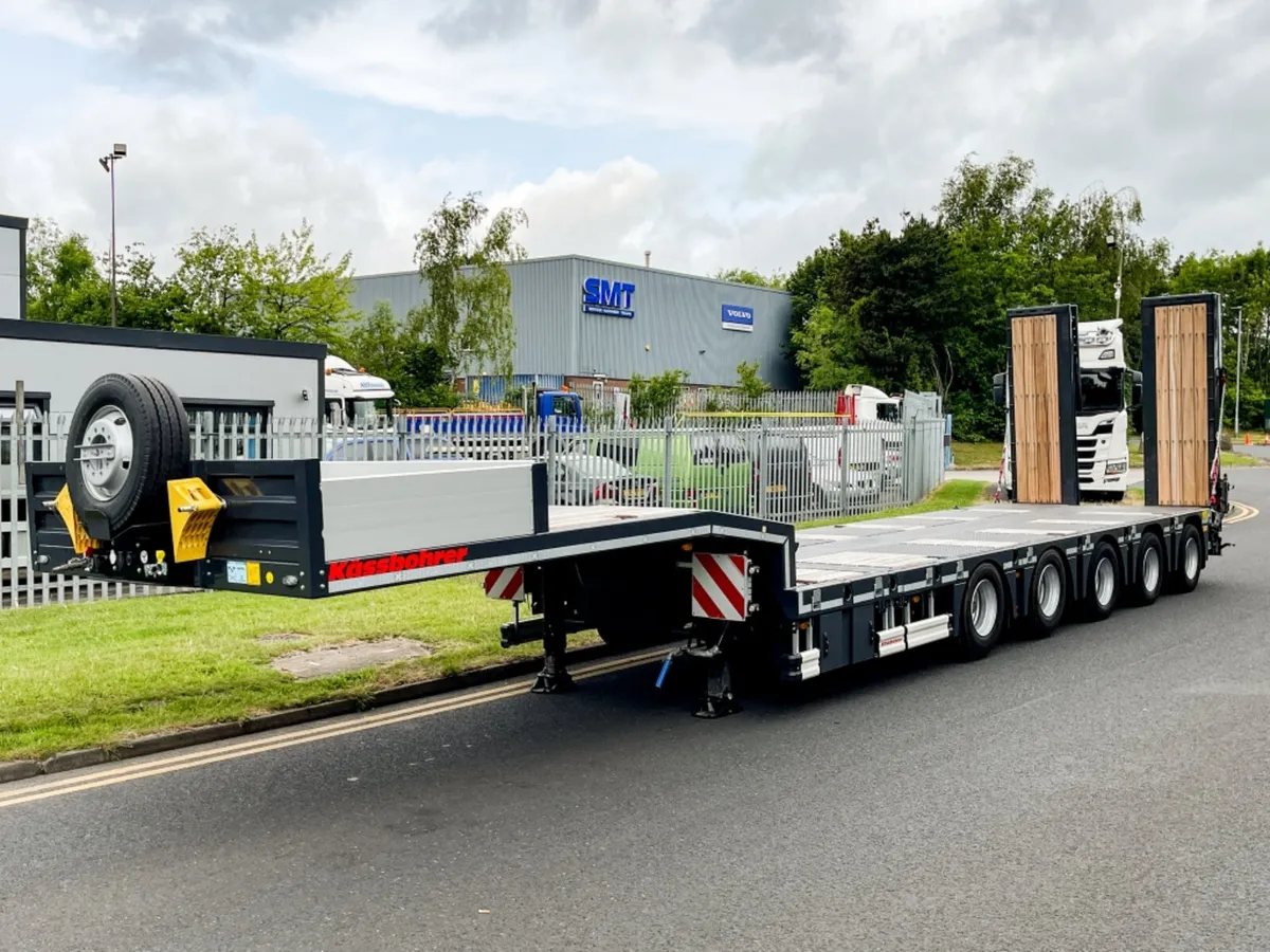 2025 KASSBOHRER 5 AXLE EXTENDER LOADER 9FT WIDE - Image 2