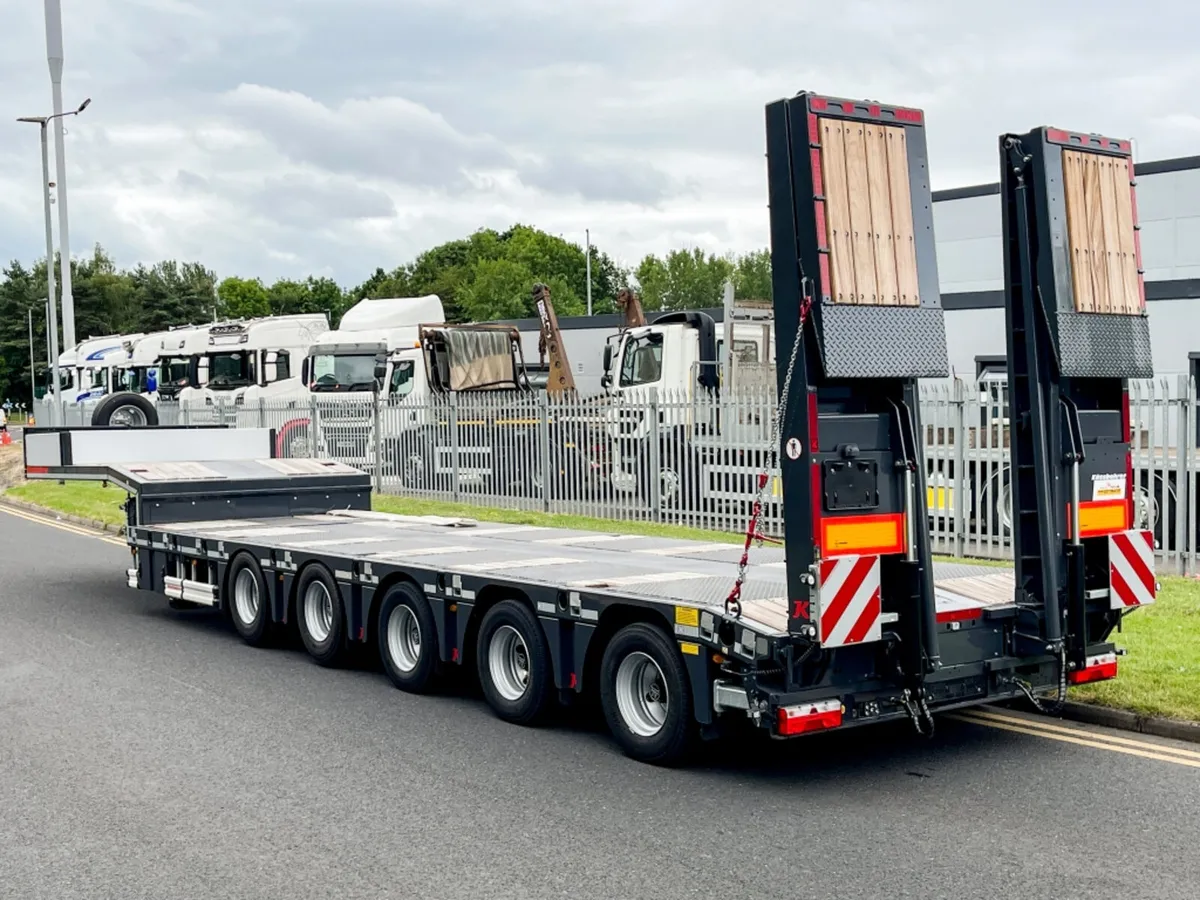 2025 KASSBOHRER 5 AXLE EXTENDER LOADER 9FT WIDE - Image 3