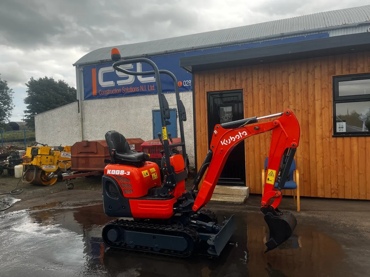 kubota KX008-3 - Image 1