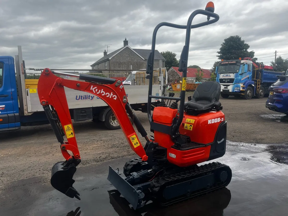 kubota KX008-3 - Image 2