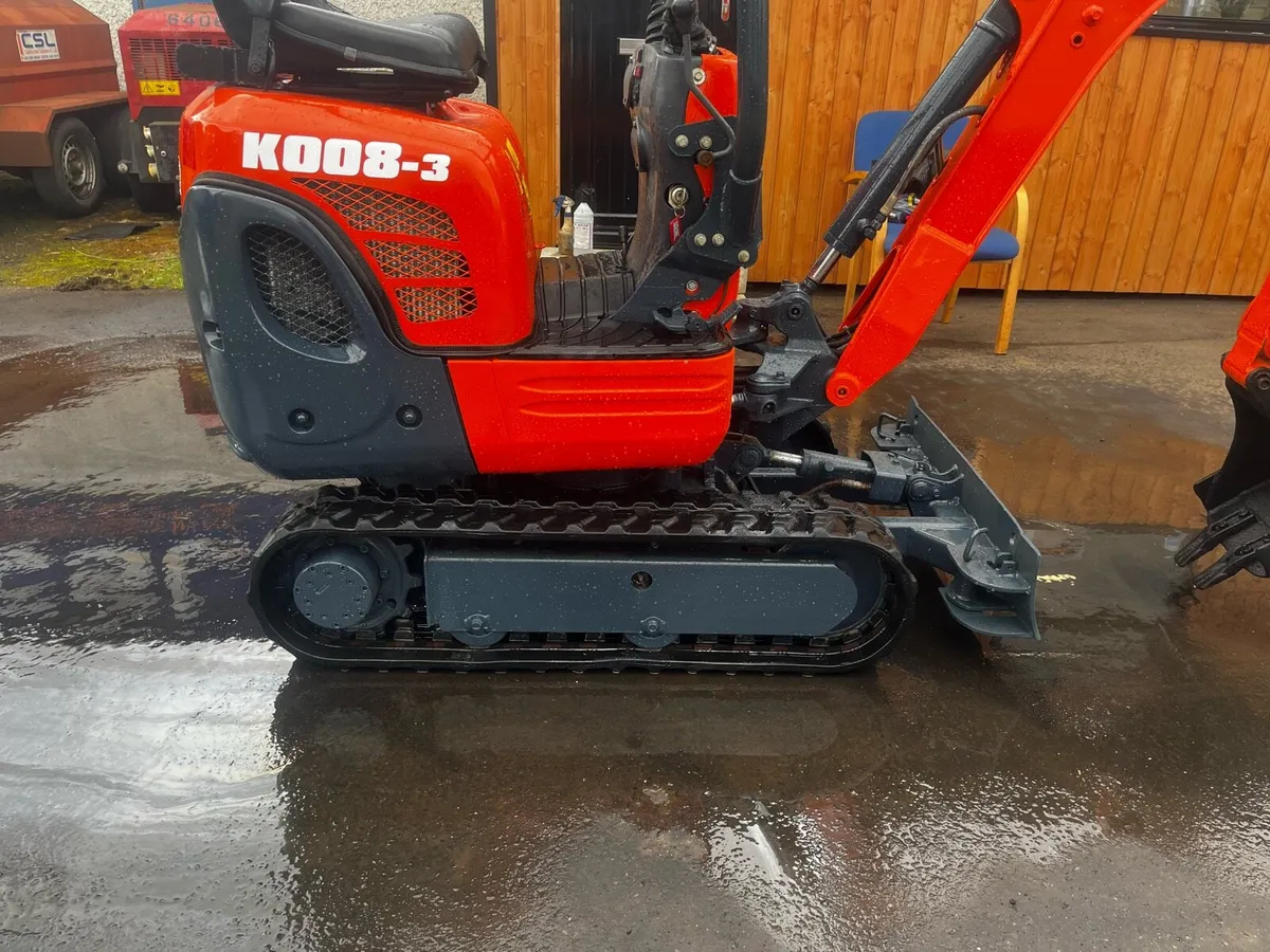 kubota KX008-3 - Image 3