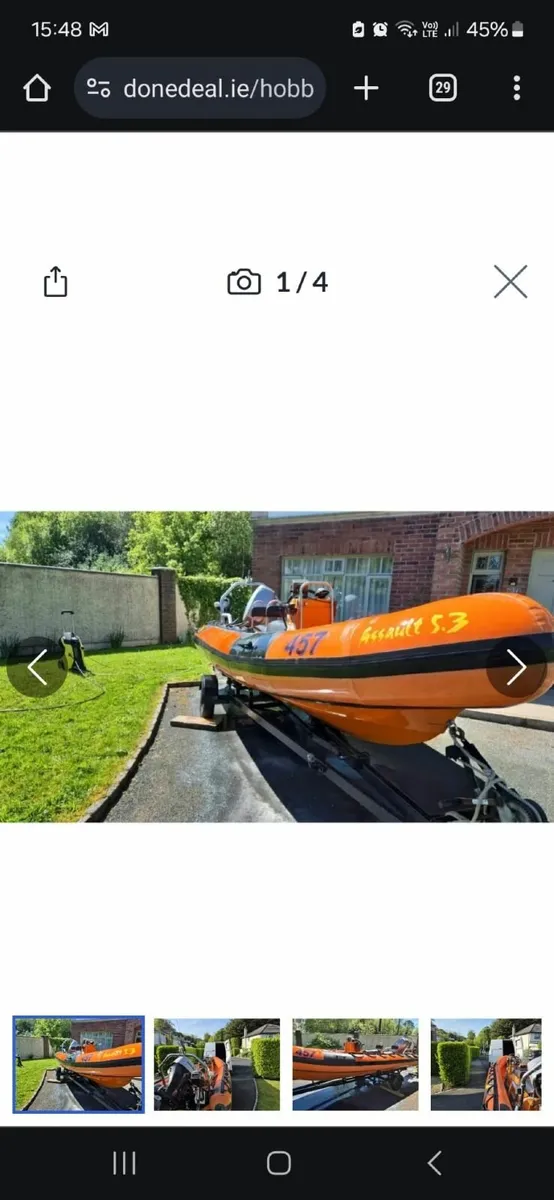 Rib boat - Image 1