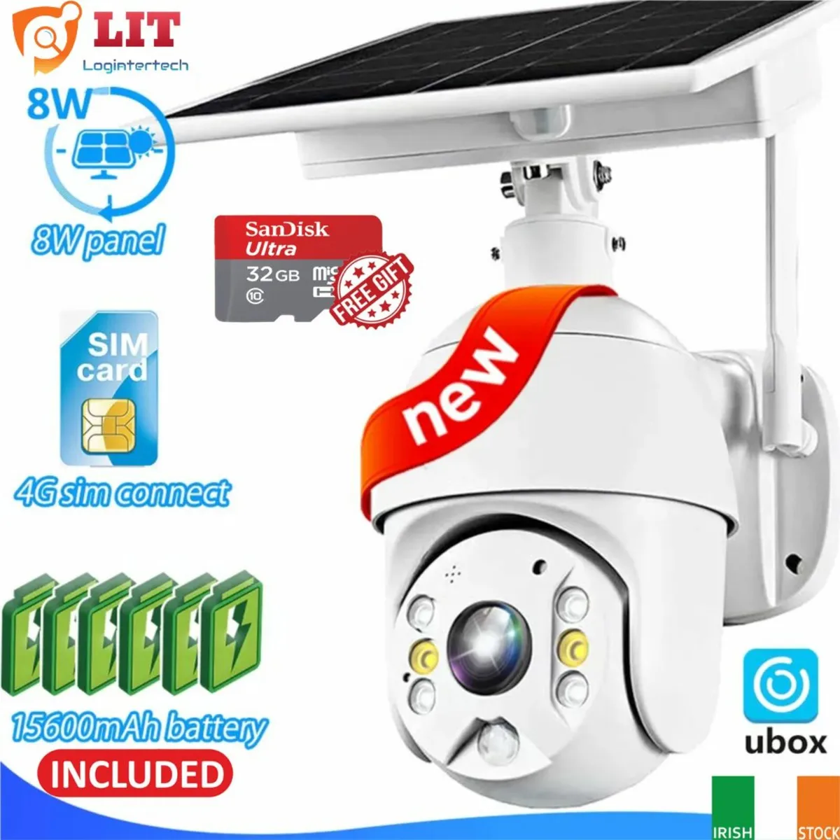 4G Solar Powered Camera Wireless Mobile CCTv Farm - Image 1