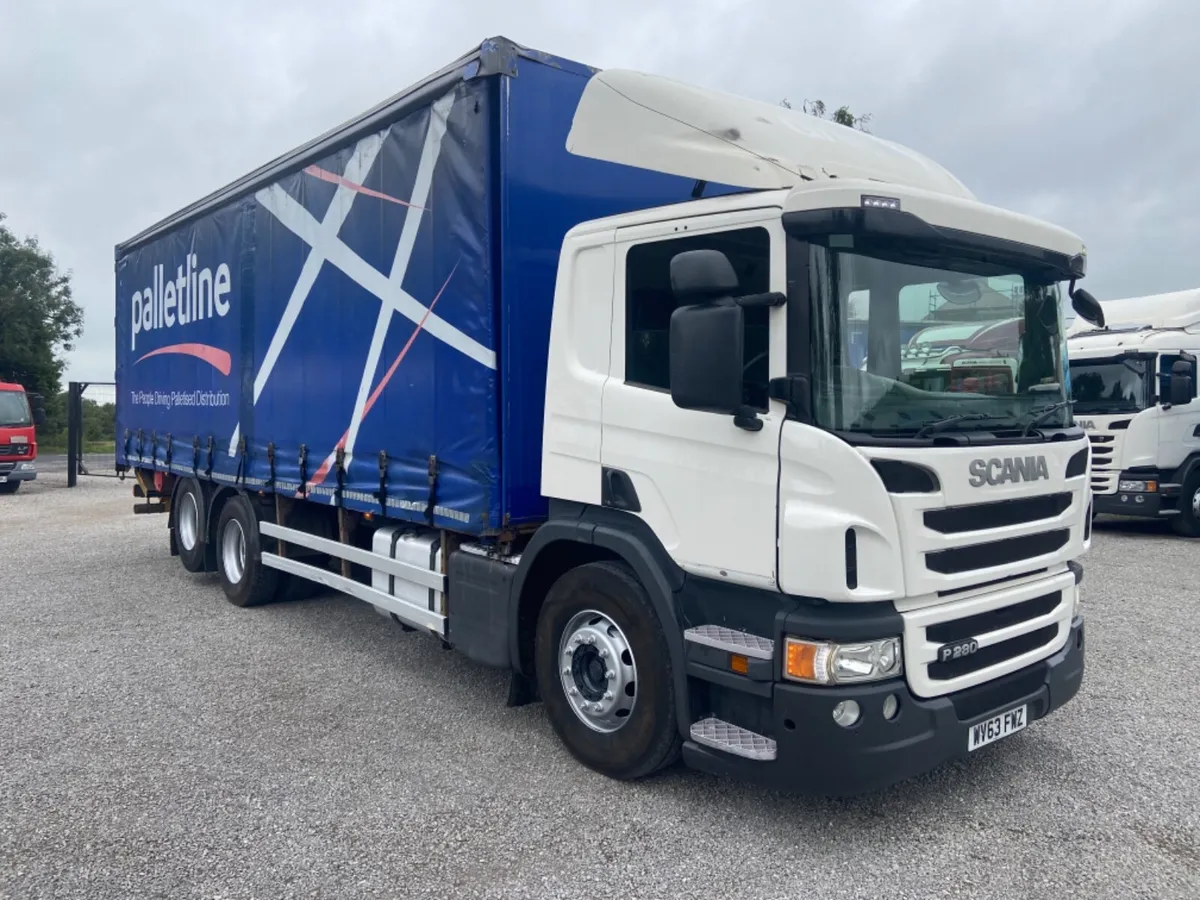 2013 Scania P280 6x2 28ft Curtainsider - Image 2