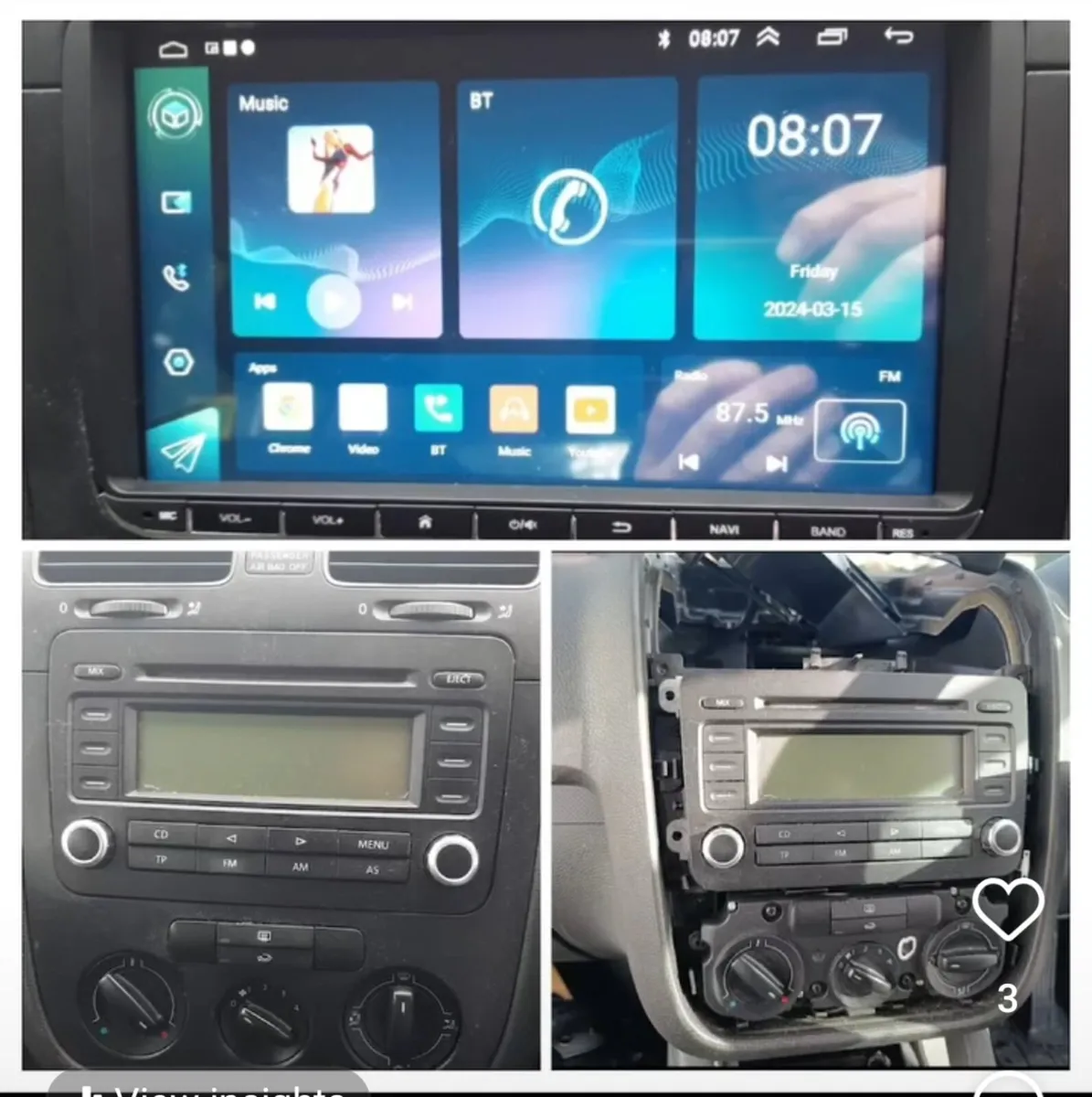 VW, VAG Android Stereo Installation Mobile Service - Image 4