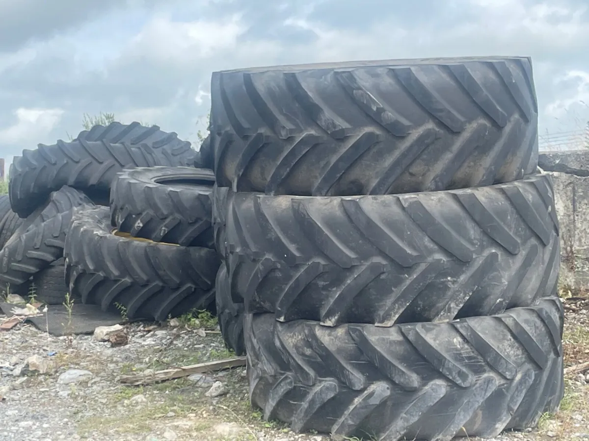 Part worn 38” Tyres - Image 2