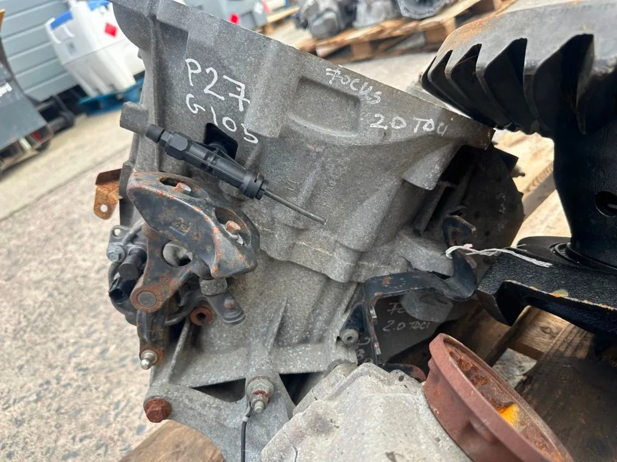 2010 FORD FOCUS 2.0 TDCI GEARBOX......P27G105 - Image 2
