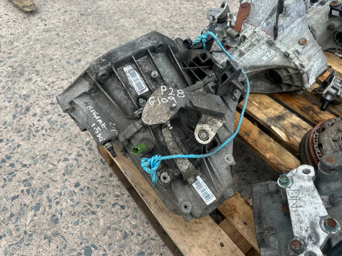 RENAULT MEGANE 1.5 DCI GEARBOX ...P28G109 - Image 1