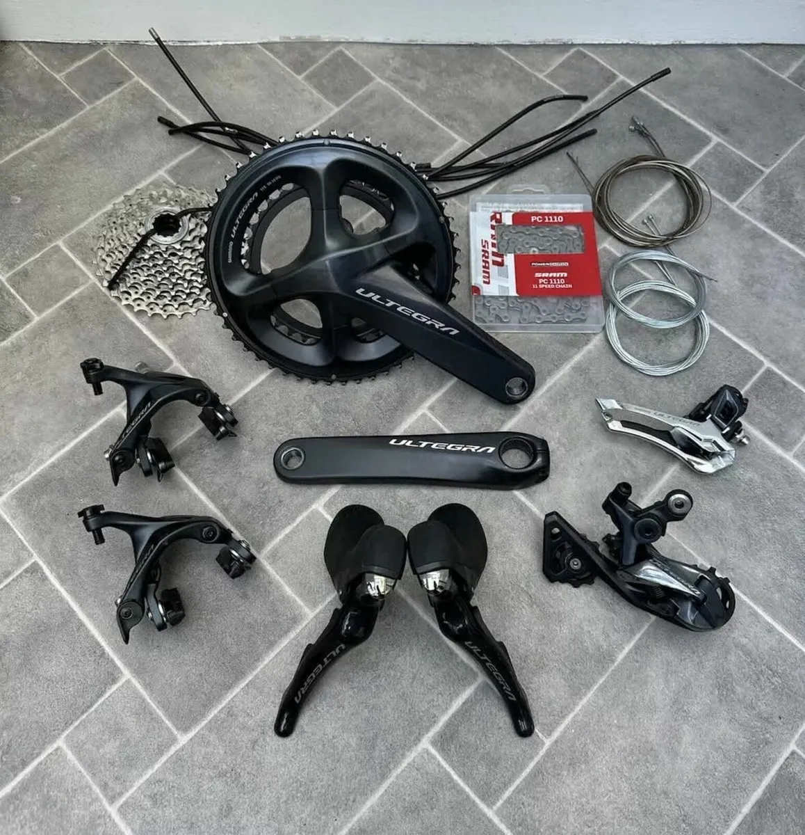 shimano groupset in order