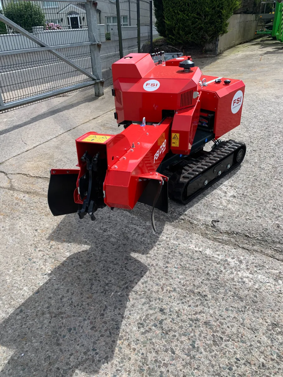 FSI D30 tracked diesel stump grinder - Image 2