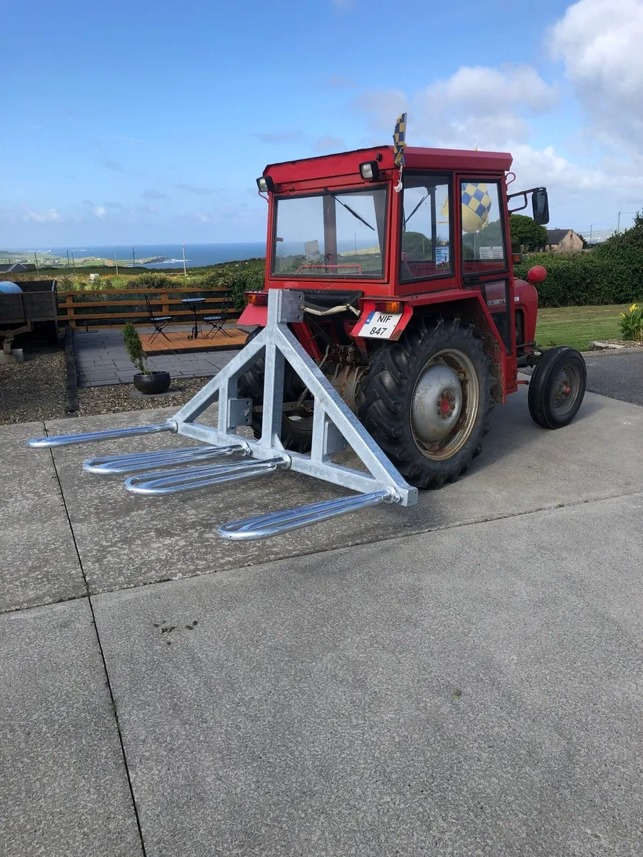 Double, single bale handlers and paddles for sale - Image 2