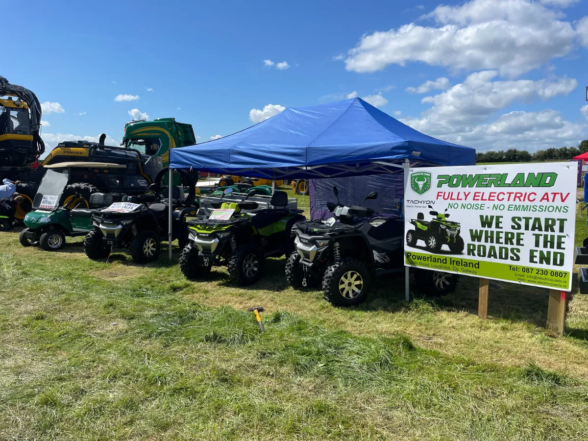 ELECTRIC  QUAD / ATV  BY POWERLAND  IRELAND - Image 1