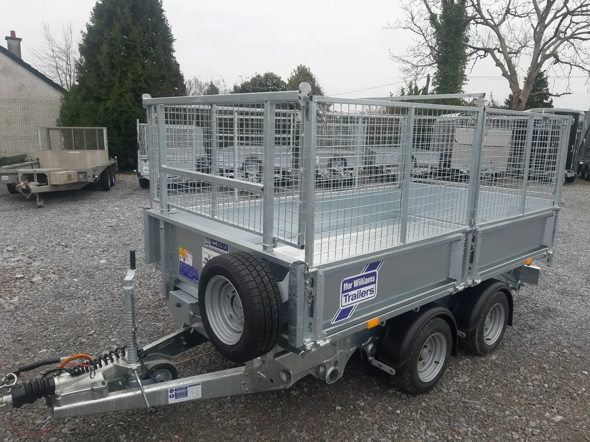 10' x 5'6"  IFOR WILLIAMS TIPPER TRAILER - Image 4