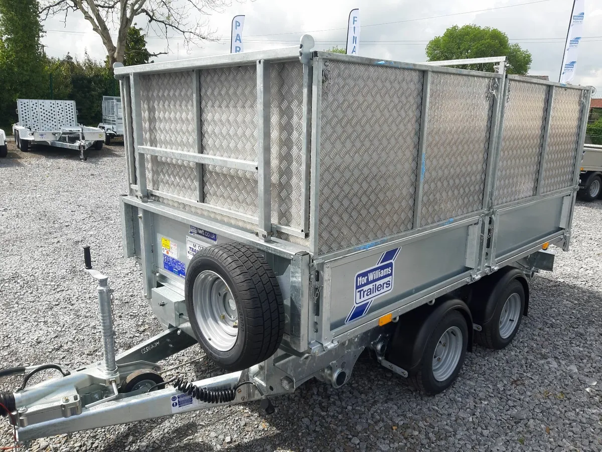 10' x 5'6"  IFOR WILLIAMS TIPPER TRAILER - Image 2