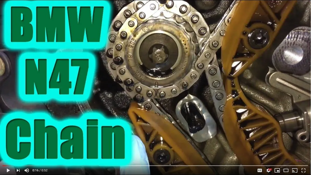 BMW diesel snapped timing chain - Image 3