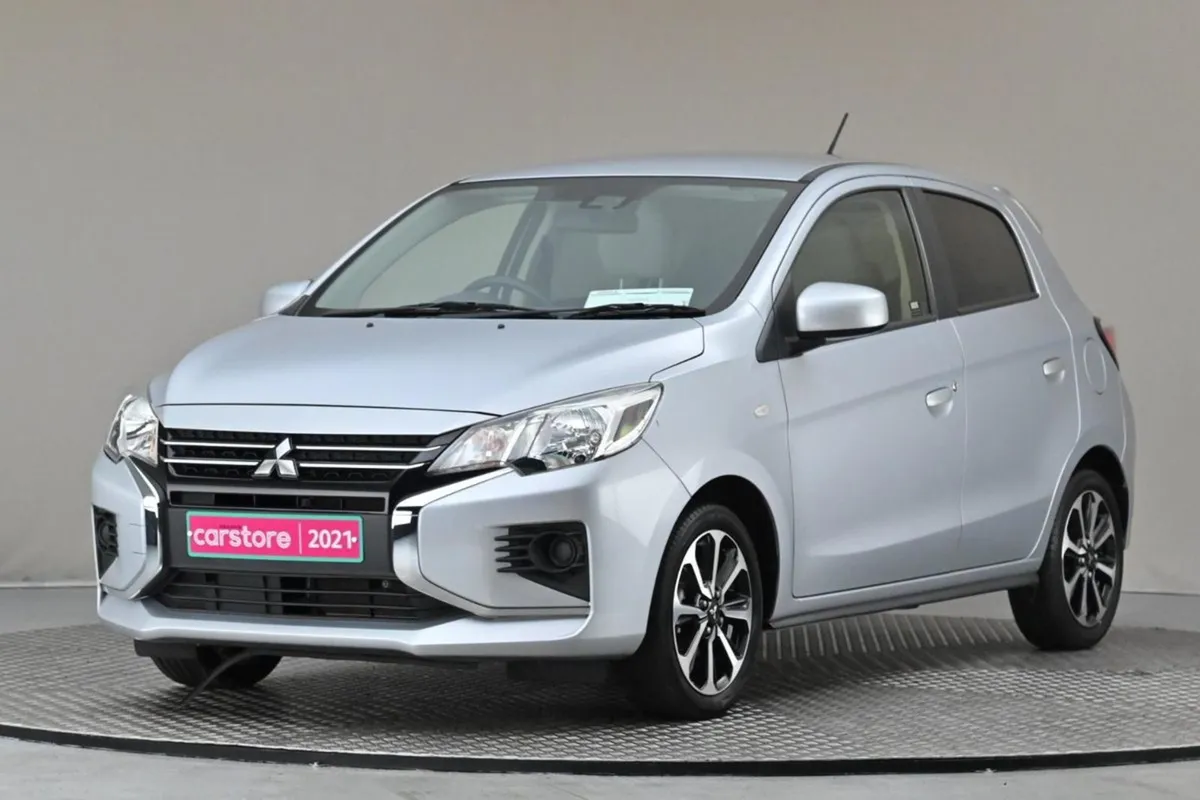 Mitsubishi Mirage 1.2 CVT  reverse Cam two Tone I - Image 3