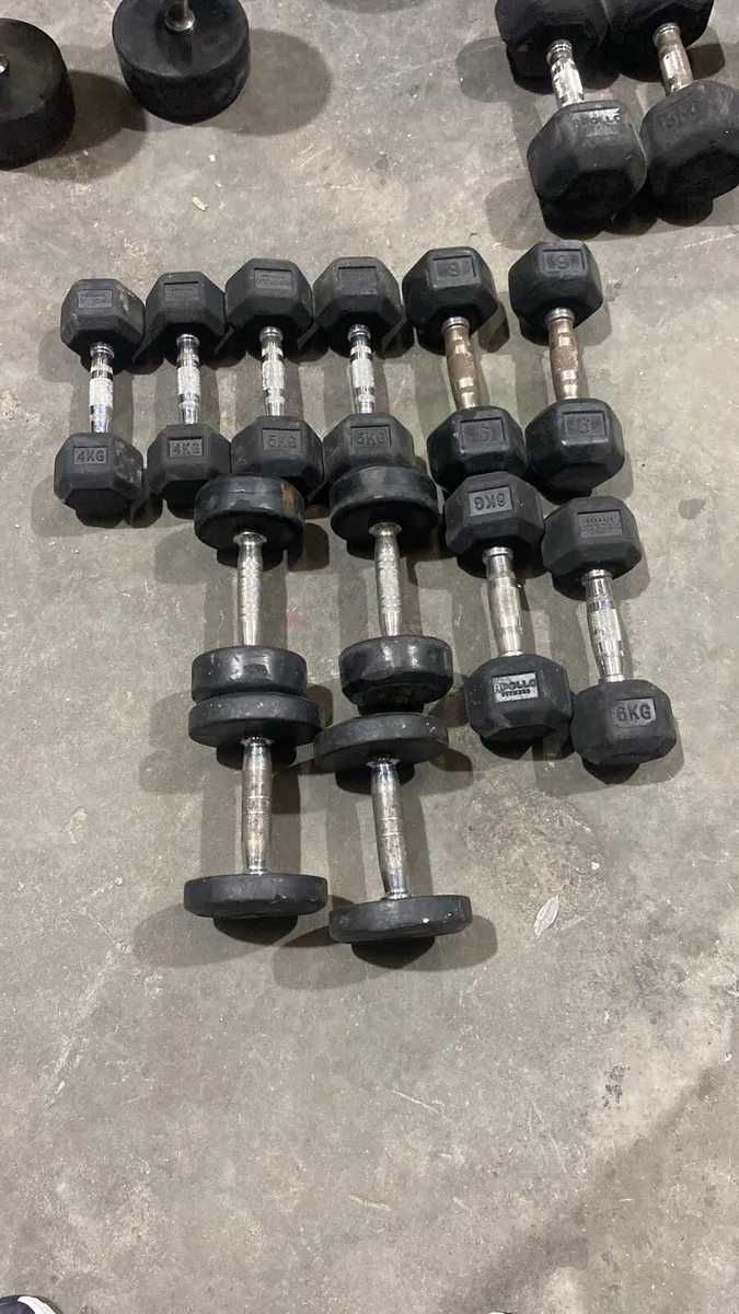 Variety of Dumbbells for sale in Co. Clare for 1 400 on DoneDeal