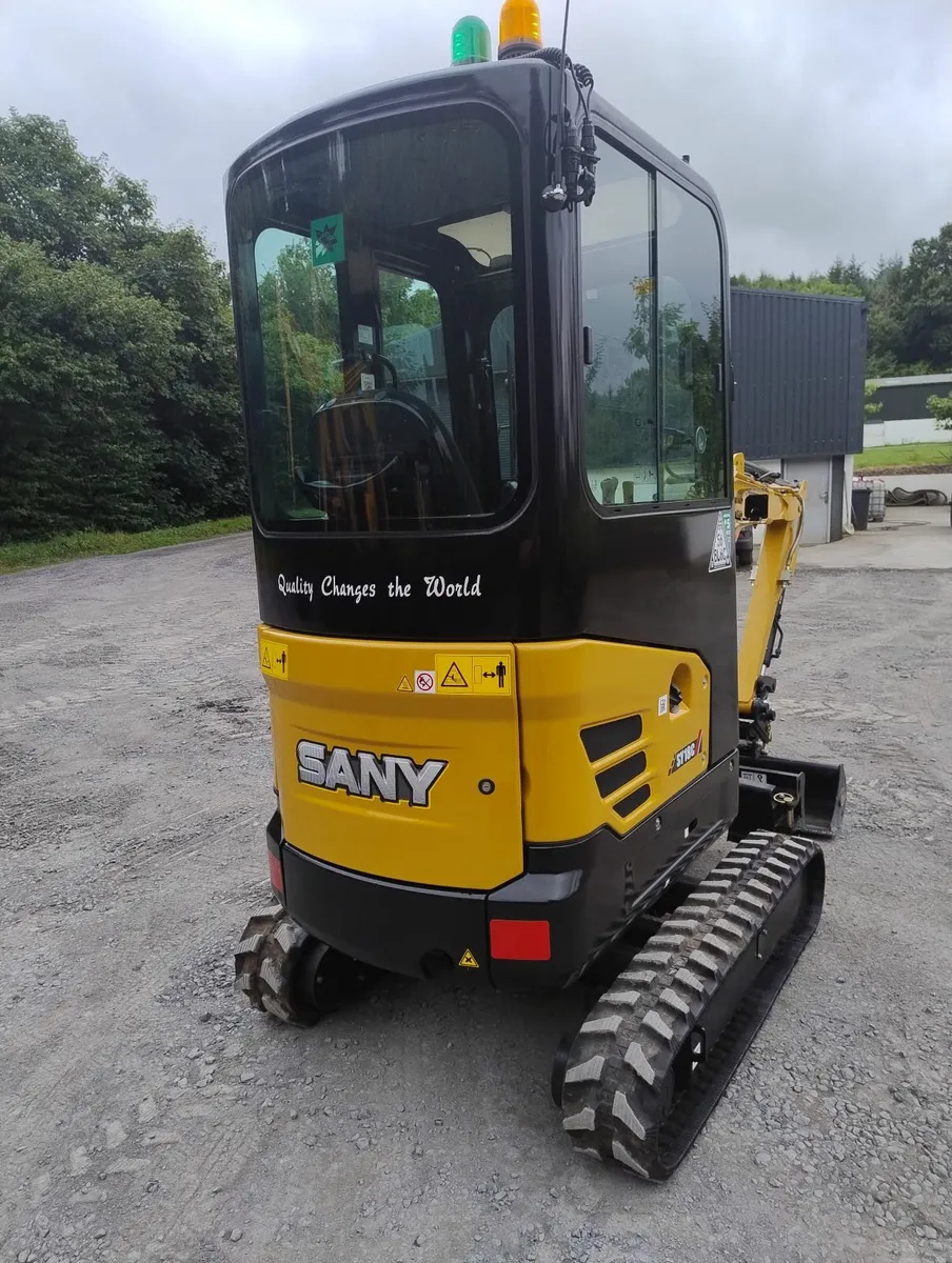 New Sany SY18C  2 Ton mini excavator - Image 4