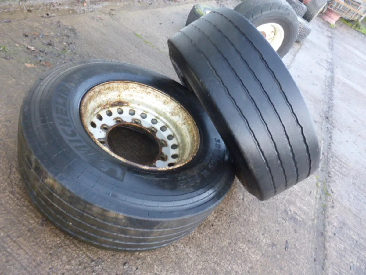 Selection of trailer and Implement wheels - Image 1