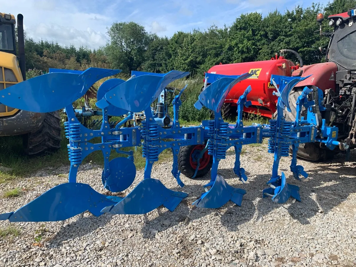 NEW LEMKEN 4 FURROW JUWEL PLOUGH - Image 1