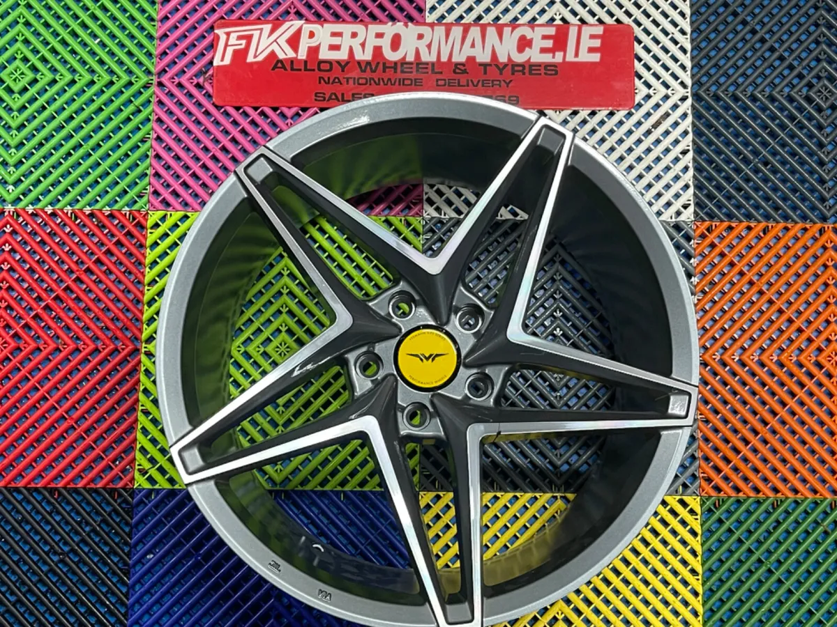 19” 9.5 veemann vfs46 5x112 grey