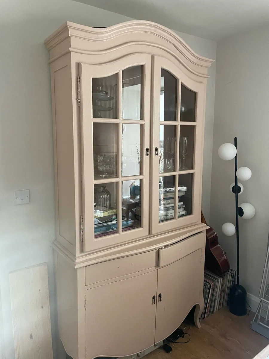 Large Wood Cabinet/Dresser - Image 4
