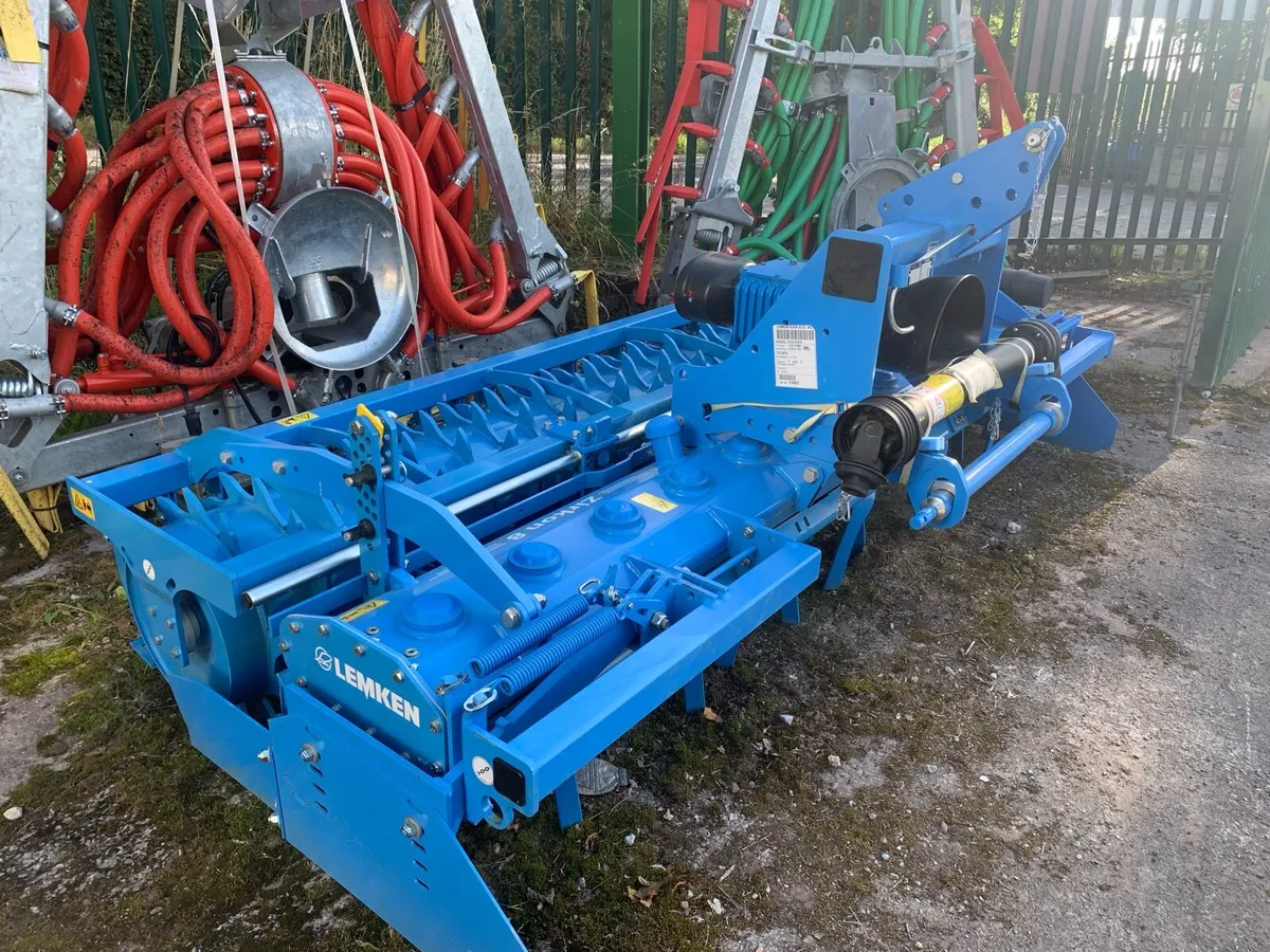 *** NEW LEMKEN POWER HARROWS *** - Image 1