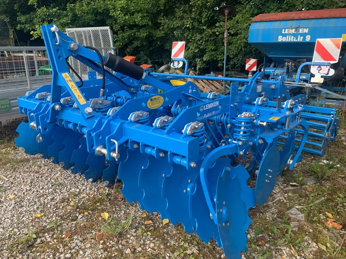 *NEW LEMKEN RUBIN 10 DISC HARROWS * - Image 1