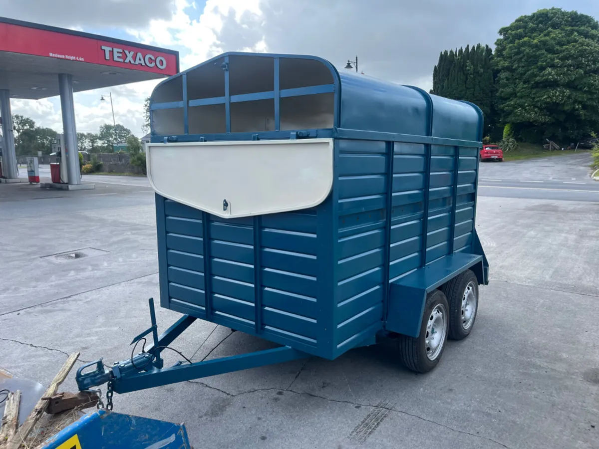 New Bannon 8ft x 5ft livestock trailer - Image 1