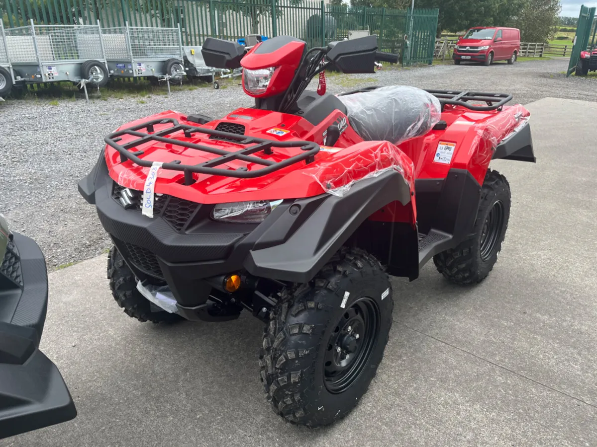 New Suzuki KingQuad 750 EPS €60 per week - Image 1
