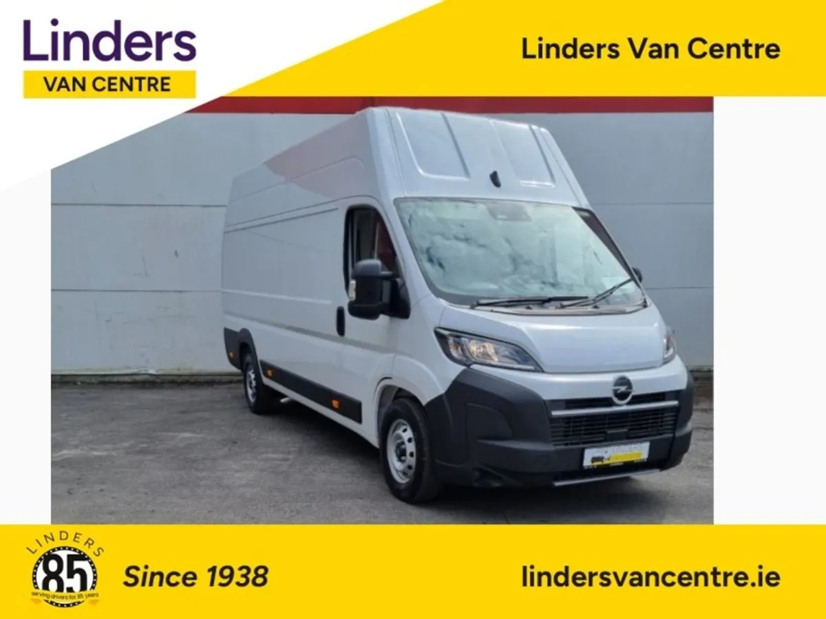 Opel Movano L4h3 2025 5 Year Warranty - Image 1